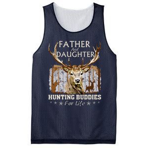 Father And Daughter Hunting Buddies For Life Gift Fo Mesh Reversible Basketball Jersey Tank