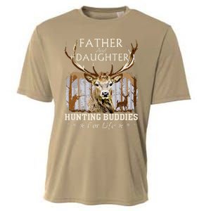 Father And Daughter Hunting Buddies For Life Gift Fo Cooling Performance Crew T-Shirt