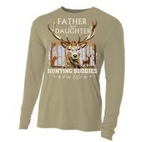 Father And Daughter Hunting Buddies For Life Gift Fo Cooling Performance Long Sleeve Crew