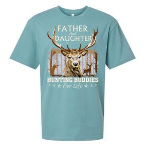 Father And Daughter Hunting Buddies For Life Gift Fo Sueded Cloud Jersey T-Shirt