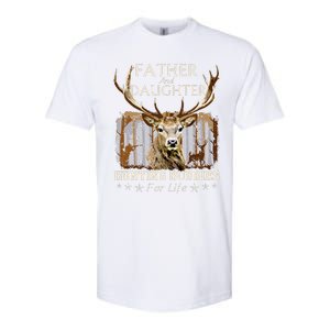 Father And Daughter Hunting Buddies For Life Gift Fo Softstyle CVC T-Shirt