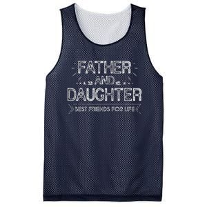 Father And Daughter Best Friends For Life Fathers Day Gift Mesh Reversible Basketball Jersey Tank