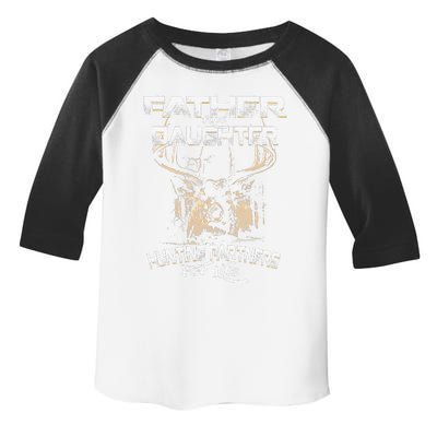 Father And Daughter Hunting Partners For Life Deer Hunter Toddler Fine Jersey T-Shirt