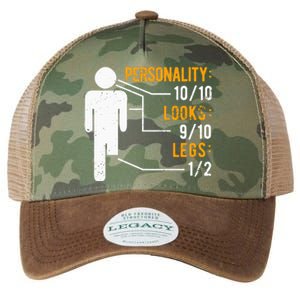 Funny Amputee Design Legacy Tie Dye Trucker Hat