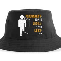 Funny Amputee Design Sustainable Bucket Hat