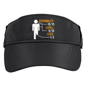 Funny Amputee Design Adult Drive Performance Visor