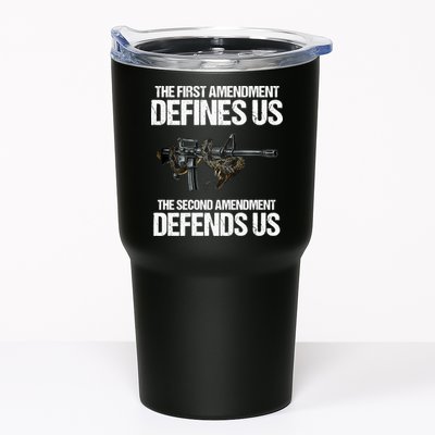 First Amendment Defines Us The Second Amendment Defends Us Tumbler