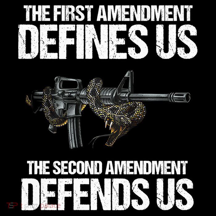 First Amendment Defines Us The Second Amendment Defends Us Kids T-Shirt