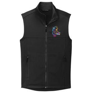 Funky Astronaut Dj In Space Edm Graphic Collective Smooth Fleece Vest