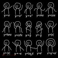 Funny Algebra Dance Graph Figures Math Equation Drawstring Bag