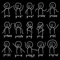 Funny Algebra Dance Graph Figures Math Equation Tall Sweatshirt