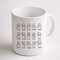 Funny Algebra Dance Graph Figures Math Equation Mug