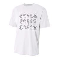Funny Algebra Dance Graph Figures Math Equation Youth Performance Sprint T-Shirt