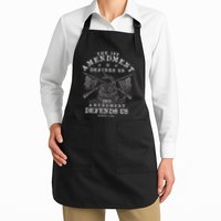 First Amendment Defines Us The Second Defends Us Gun Full-Length Apron With Pockets