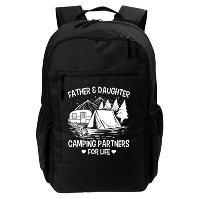 Father And Daughter Camping Partners For Life Gift Backpack