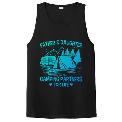 Father And Daughter Camping Partners For Life Gift PosiCharge Competitor Tank