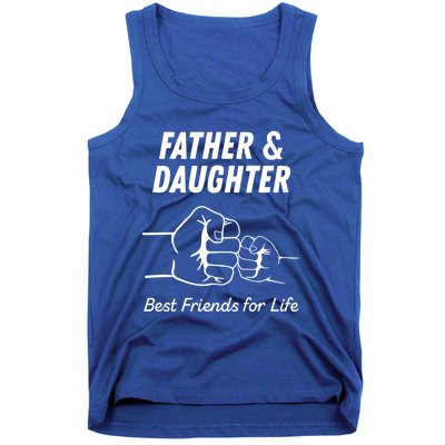 Father And Daughter Fist Bump Gift New Dad Gift Tank Top