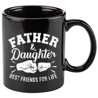 Father And Daughter Best Friends For Life 11oz C Handle Ceramic Mug