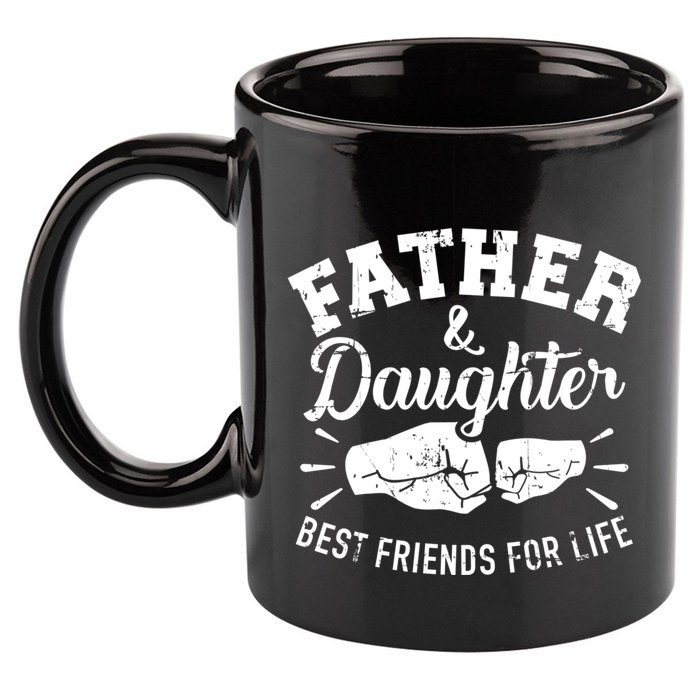 Father And Daughter Best Friends For Life 11oz C Handle Ceramic Mug