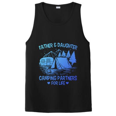 Father And Daughter Camping Partners For Life Gift PosiCharge Competitor Tank
