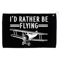 Funny Airplane Design For Adult Airplane Aviation Pilot Grommeted Golf Towel