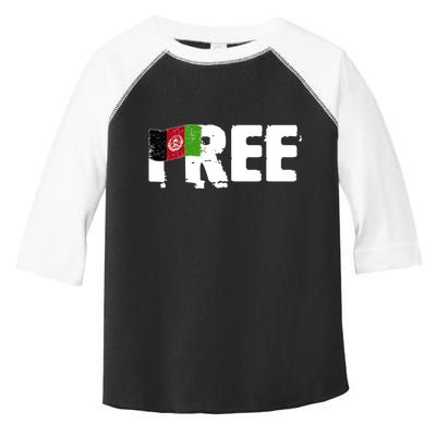 Free Afghanistan Distressed Flag Toddler Fine Jersey T-Shirt