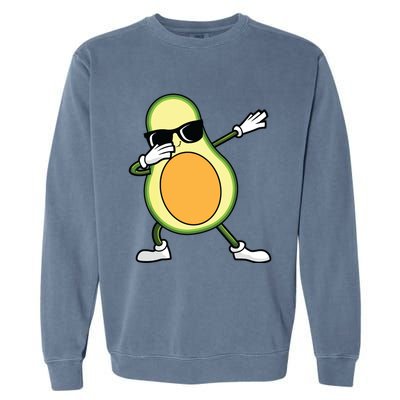 Funny Avocado Design For Womenc Garment-Dyed Sweatshirt