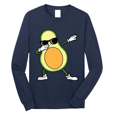 Funny Avocado Design For Womenc Long Sleeve Shirt