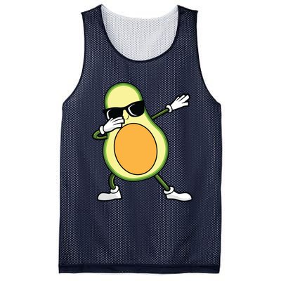 Funny Avocado Design For Womenc Mesh Reversible Basketball Jersey Tank