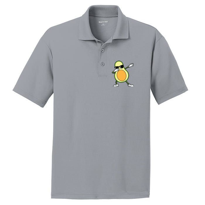 Funny Avocado Design For Womenc PosiCharge RacerMesh Polo