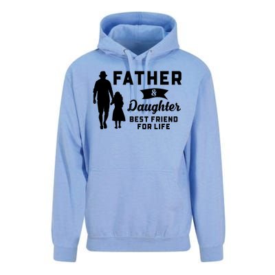 Father And Daughter Best Friends For Life Funny FatherS Day Gift Unisex Surf Hoodie