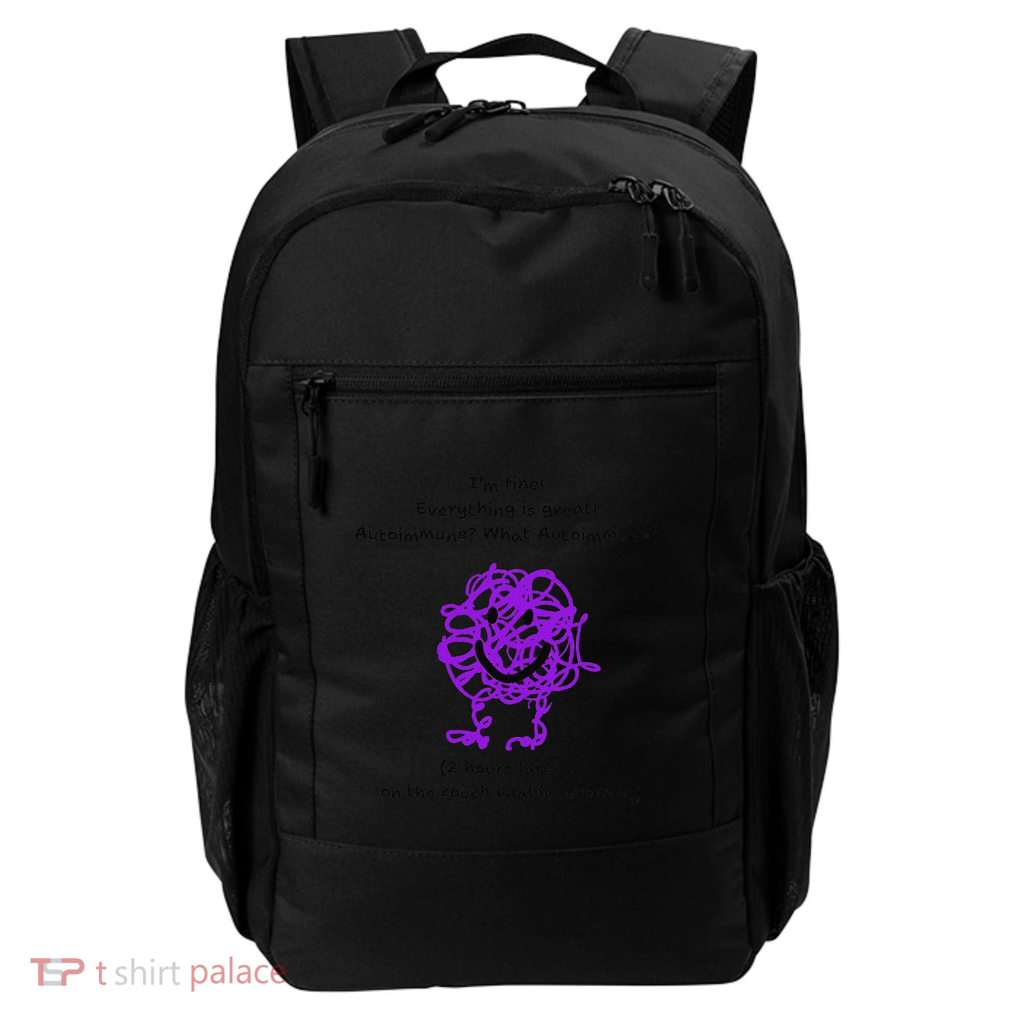Fun Autoimmune Do Too Much Daily Commute Backpack