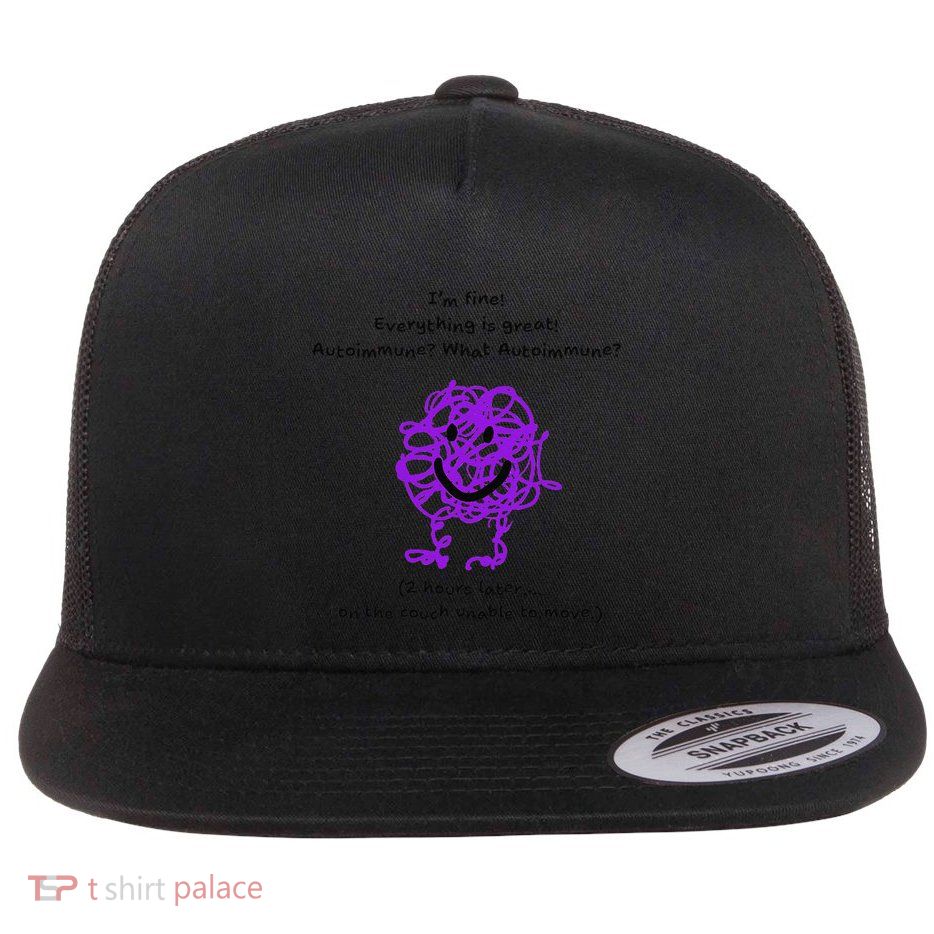 Fun Autoimmune Do Too Much Flatbill Hat