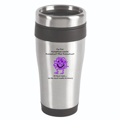 Fun Autoimmune Do Too Much 16oz Travel Tumbler