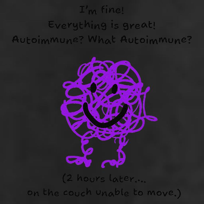 Fun Autoimmune Do Too Much 25L Jumbo Tote