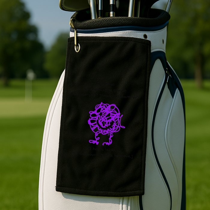 Fun Autoimmune Do Too Much Golf Towel