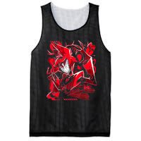 Funny Angel Dust Character Cartoon Fanart Redesign Heaven Mesh Reversible Basketball Jersey Tank