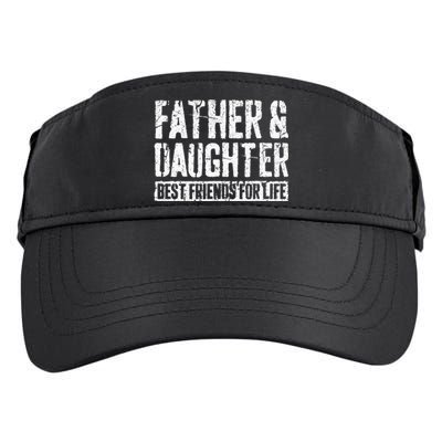 Father And Daughter Best Friends For Life Adult Drive Performance Visor