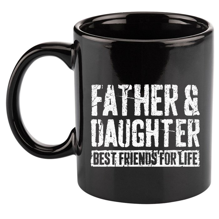 Father And Daughter Best Friends For Life 11oz C Handle Ceramic Mug