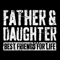 Father And Daughter Best Friends For Life Drawstring Bag