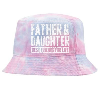 Father And Daughter Best Friends For Life Tie-Dyed Bucket Hat