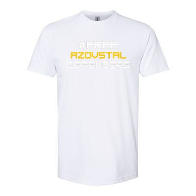 Free Azovstal Defenders Softstyle CVC T-Shirt