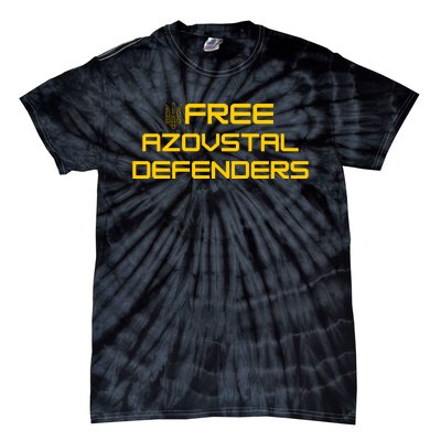 Free Azovstal Defenders Tie-Dye T-Shirt