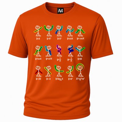 Funny Algebra Dance Function Math Teacher Geek Gift Idea Gift Cooling Performance Crew T-Shirt