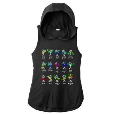 Funny Algebra Dance Function Math Teacher Geek Gift Idea Gift Ladies PosiCharge Tri-Blend Wicking Draft Hoodie Tank