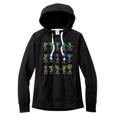 Funny Algebra Dance Function Math Teacher Geek Gift Idea Gift Women's Fleece Hoodie