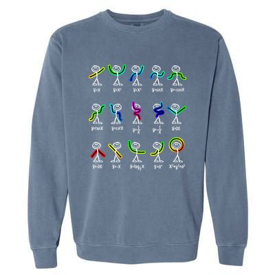 Funny Algebra Dance Function Math Teacher Geek Gift Idea Gift Garment-Dyed Sweatshirt