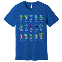 Funny Algebra Dance Function Math Teacher Geek Gift Idea Gift Premium T-Shirt