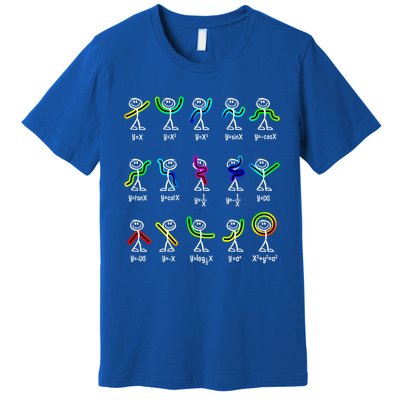 Funny Algebra Dance Function Math Teacher Geek Gift Idea Gift Premium T-Shirt