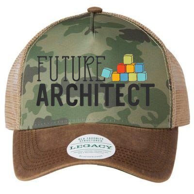 Future Architect Dream Job Legacy Tie Dye Trucker Hat